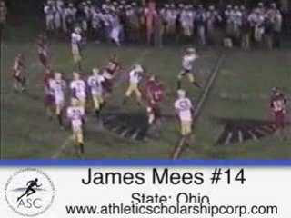 James Mees #14 QB/P/H North Ridgeville High School Football