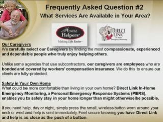 FAQ 2 Home Helpers Elder Care San Ramon CA