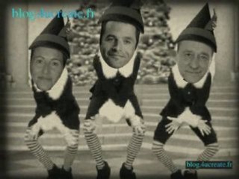 Trêve de Noël Charleston au PS(Elfyourself Royal Aubry Hamon