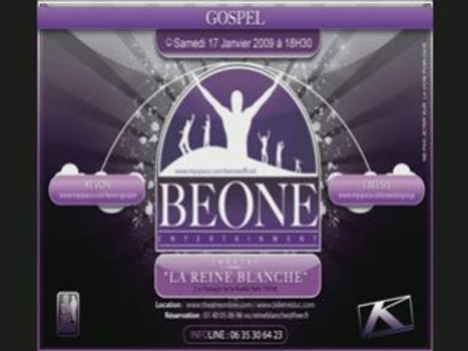 BE ONE 1 ere session Gospel