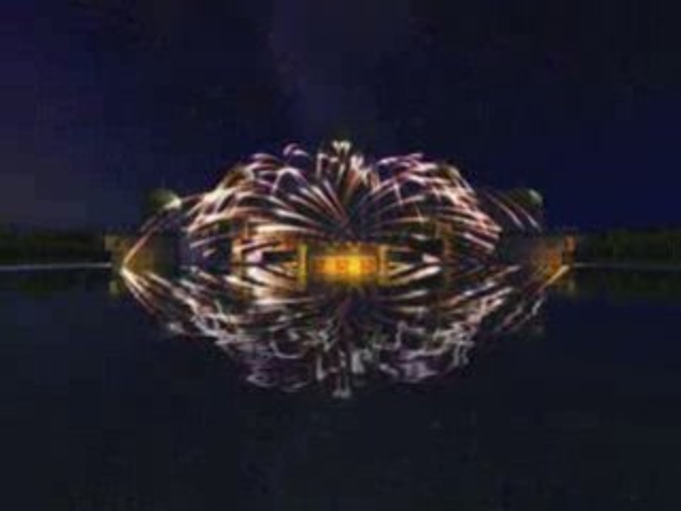 RCT3   Laser Taj Mahal show