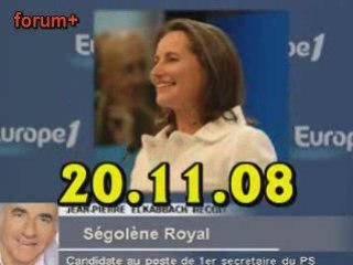 ITW de Ségolène Royal (20.11.08)