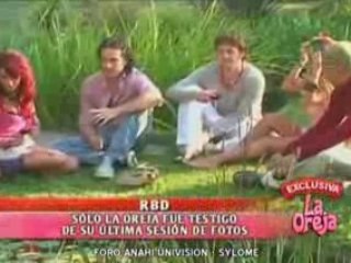 RBD em sua гltima sess¦o de fotos (La Oreja)