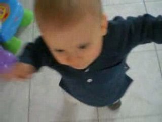 les 1ers pas de nathan