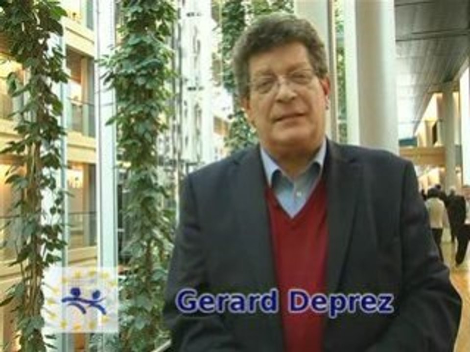 Jeanine Hennis-Plasschaert and GÃ©rard Deprez on Blue card