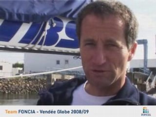 Message de Michel Desjoyeaux, skipper de Foncia