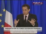 Discours N.Sarkozy & le fonds souverain