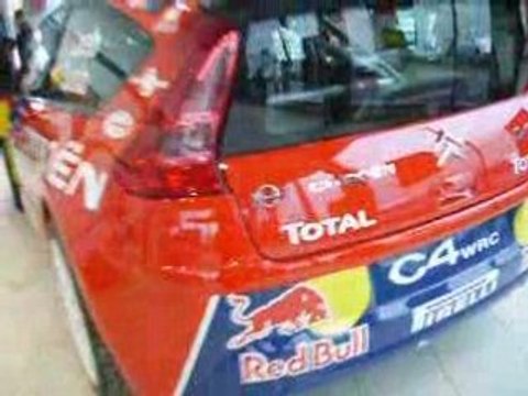 loeb citroen red bul 1e wrc 2008 c4 5e annee consecutive