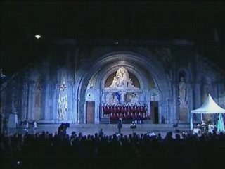Concert de David Olaizola au Jubilée 2008 à Lourdes