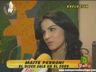 Maite Perroni aun no llora el fin de RBD
