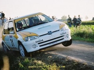 L'époque 106 kit-car de Damien Delanoue en 2001