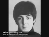 John Lennon and Paul McCartney Morphed