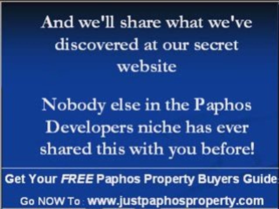 Paphos Estate Agents