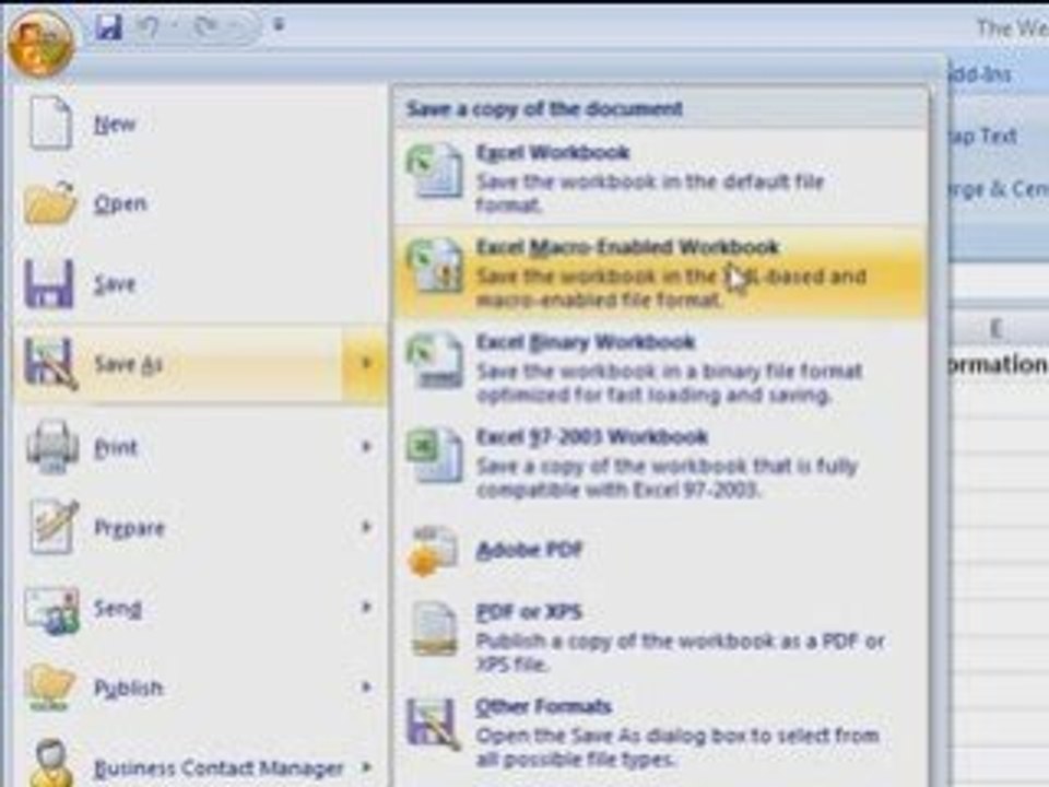 Session 1-5 Save a workbook