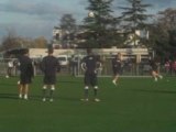 Entrainement des girondins de Bordeaux (20/11/08)