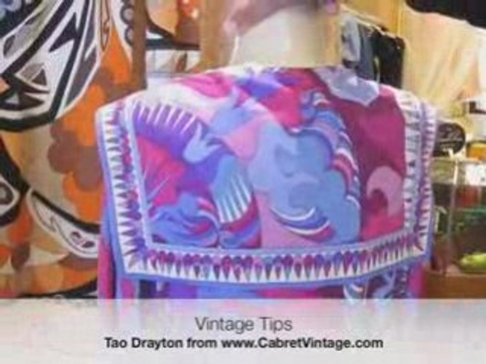 Cabaret Vintage Tips - The Pucci Collection