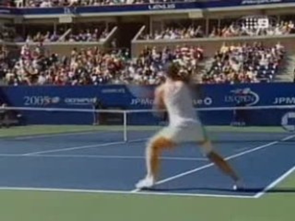 Mary Pierce vs Elena Dementieva us open 2005