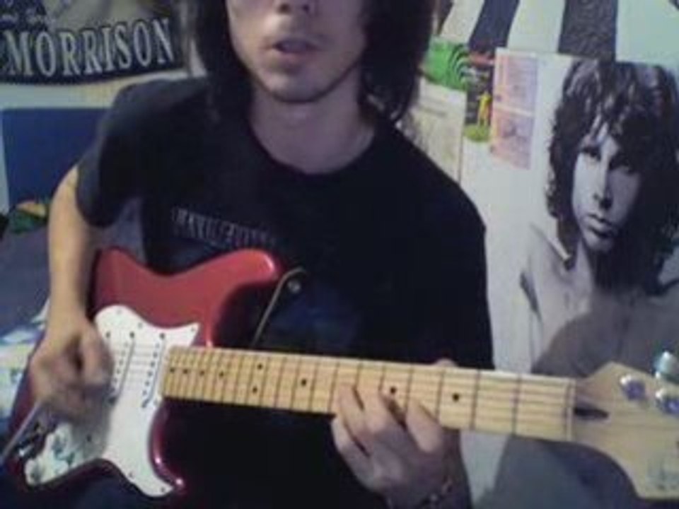Improvisation sur un backingtrack de Satriani
