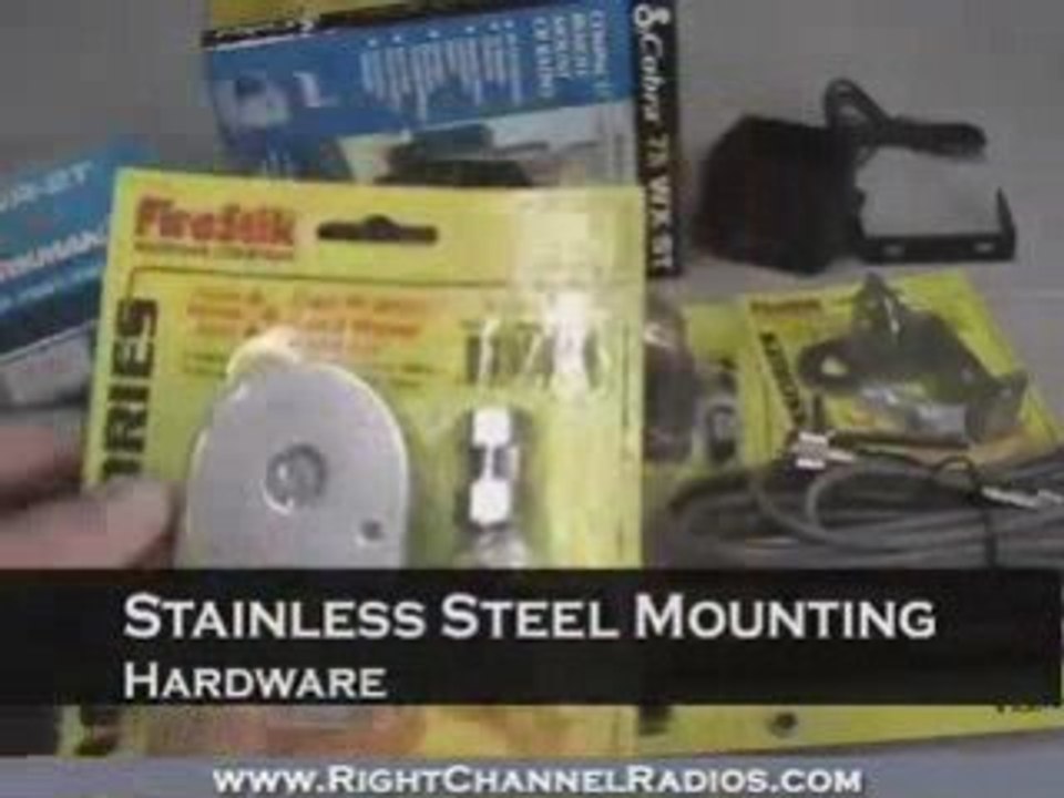 Cobra 75 WX ST Off-Road CB Radio Kit