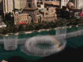 Magnifique paysage de fontaine