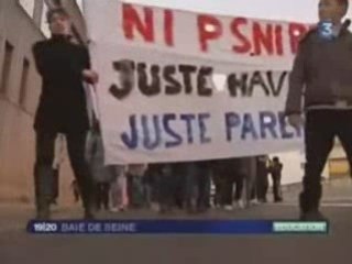 Les parents d'élèves à Auchan : le reportage de France3