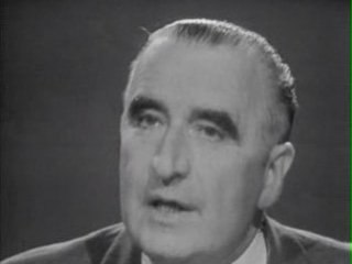 Georges Pompidou 1er ministre 1967/06