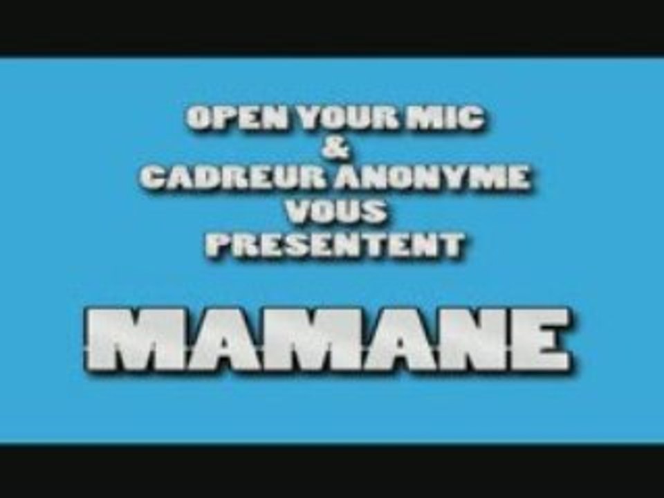 Mamane Malmène les mots
