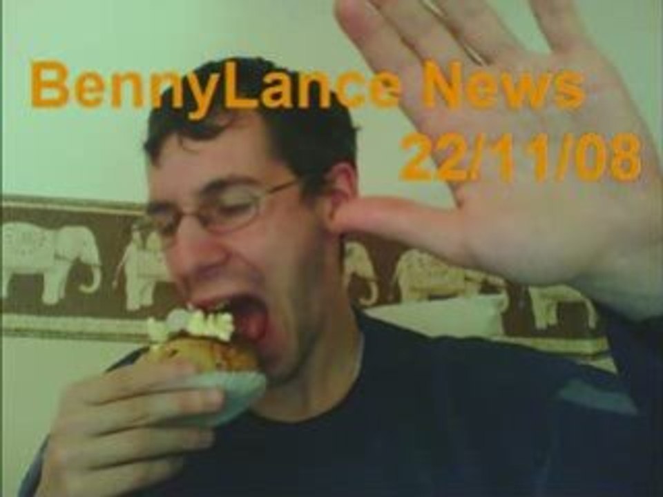BennyLance News 22/11/08 -Religieuse au chocolat