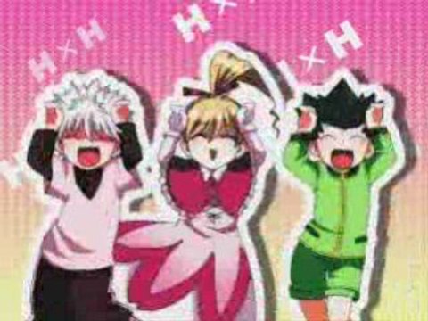 Hunter X Hunter U-U-Uma Uma Gon,Killua and Biscuit