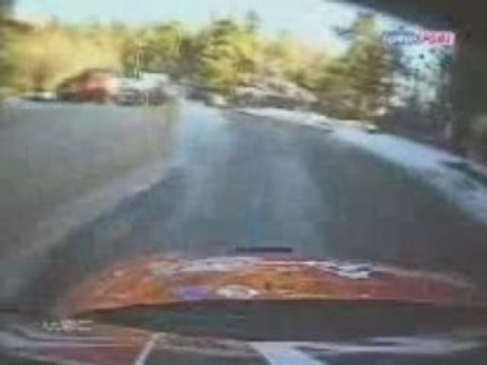 WRC MONTECARLO 2005 rally crash accidents