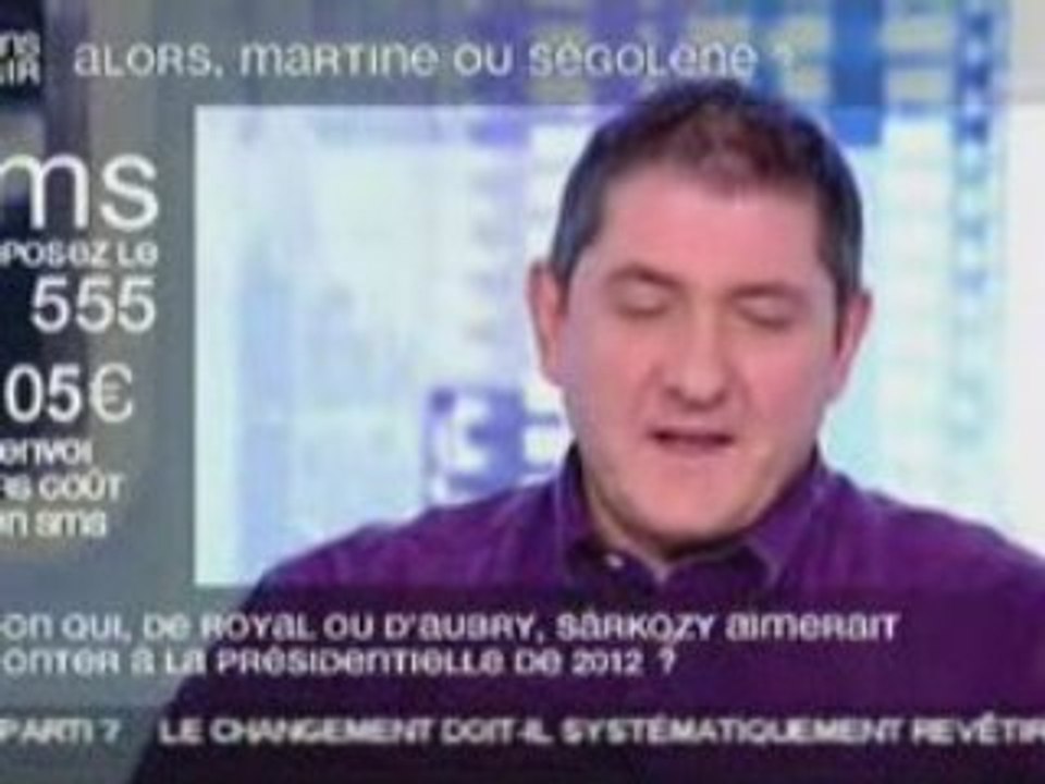 C dans l'air : Martine ou Ségo, qui préfère Sarko ?