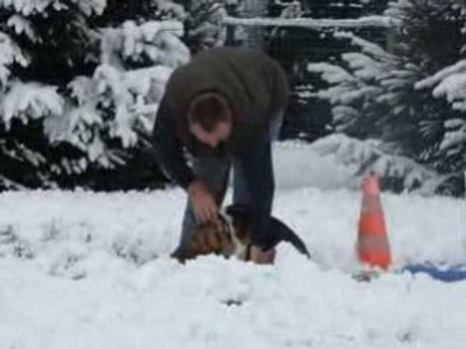 malgré les apparences, non elle n'a pas mal...