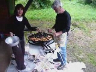Paella à la clusaz été 2008