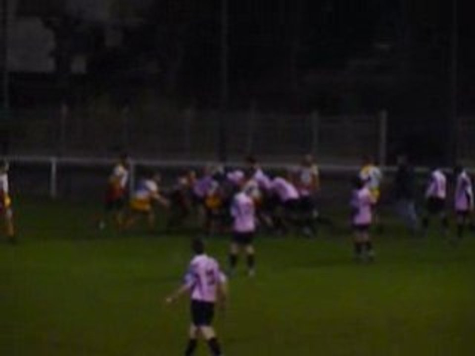 Rugby 28-11-2008 contre Houilles 1er essai
