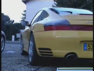 innauguration de la "villa rose" vendeur automobiles PORSCHE