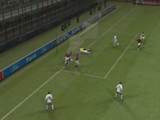 Action rossonera face au Real Madrid (PES09)