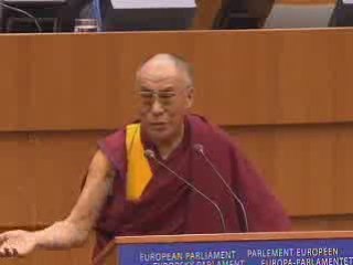 H.H. the Dalai Lama, speech to the Euroepan Parliament
