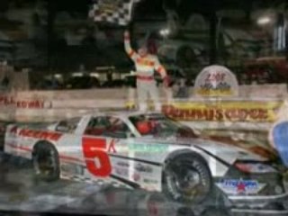 Daniel Keene Jr. racing at New Smyrna Speedway