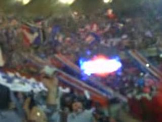 Psg - Lyon auteuil rouge ambiance de feu