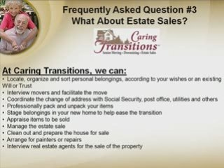 FAQ 3 Senior Movers and Estate Sales Greenville, SC
