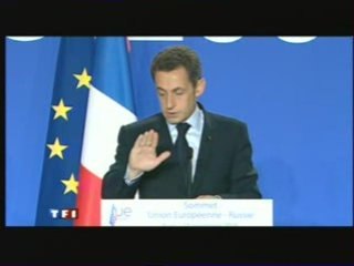 Nicolas sarkozy a nice sur la crise mondiale