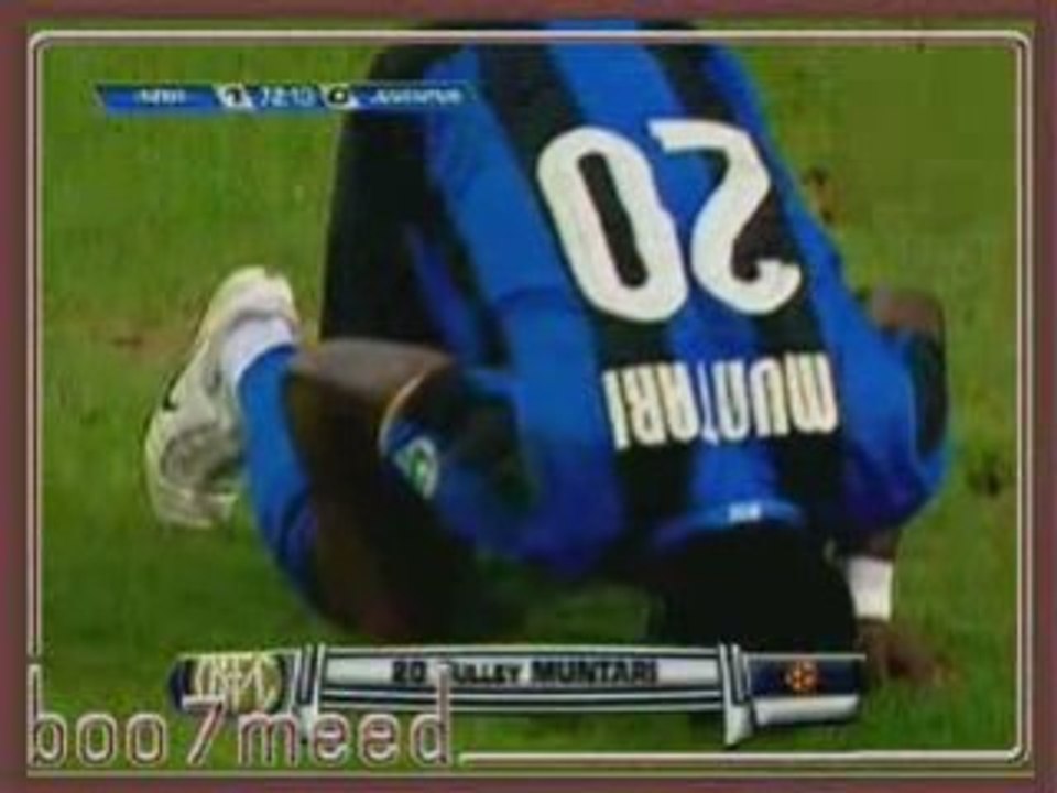 Inter-Juve: il gol di Muntari