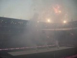 Feu d'artifice après stade français-stade toulousain