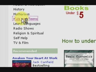 Audio books for children