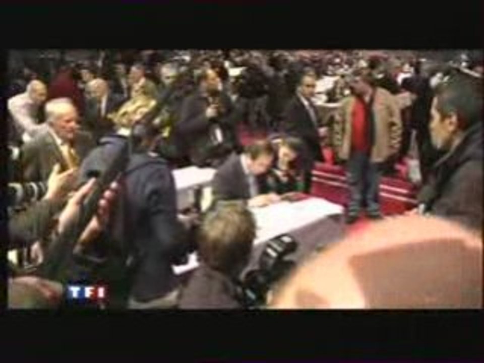 Congrés du parti socialiste a reims 16 11 08