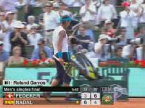 Highlights Federer vs Nadal RG 2007