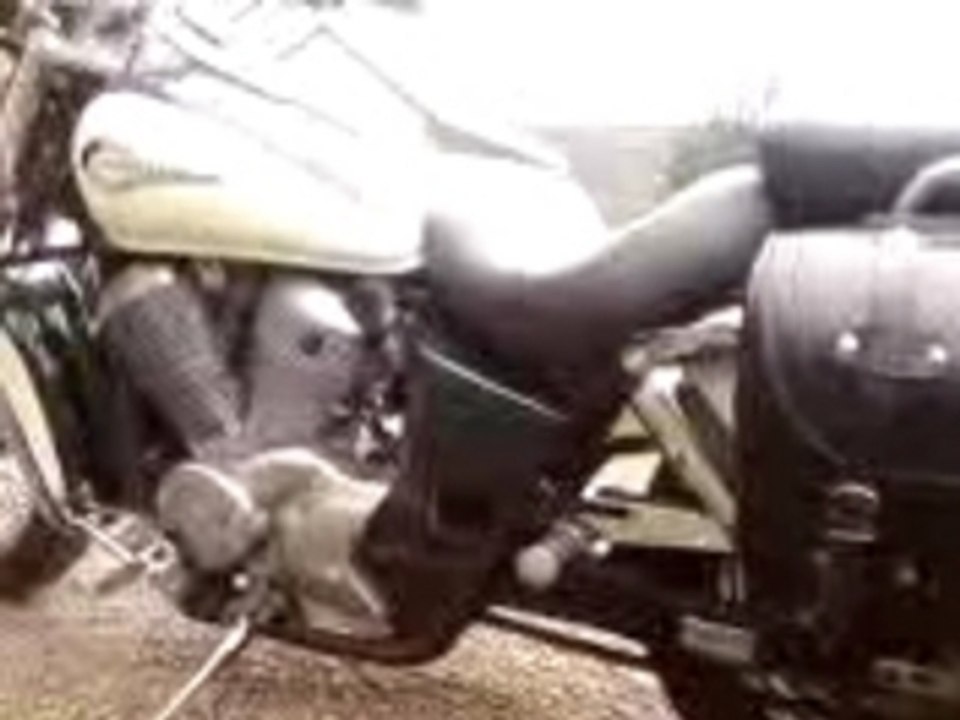 honda shadow avec pot maison