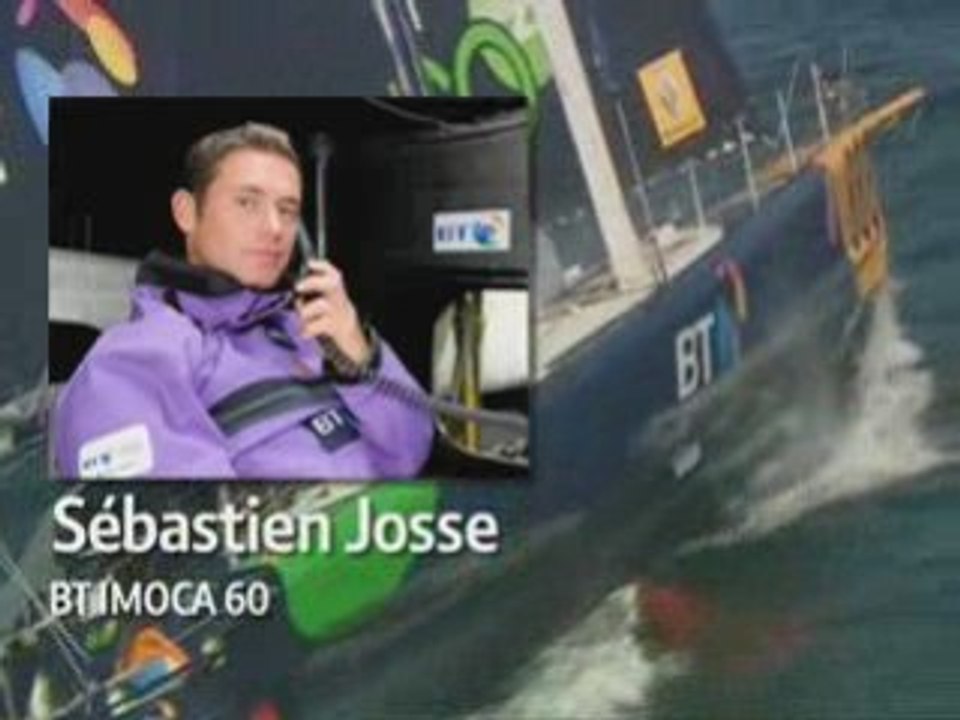 Voile Vendée Globe 2008 Jour 08: Audio avec Sébastien Josse