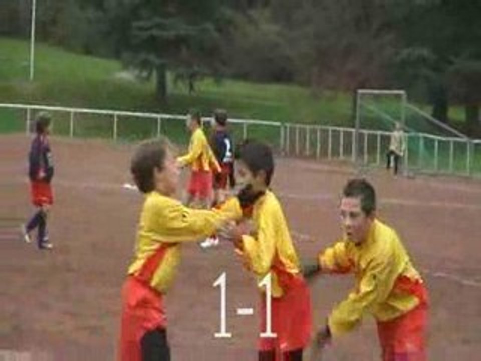 Match amical à Saint Genis Laval le 22-11-2008