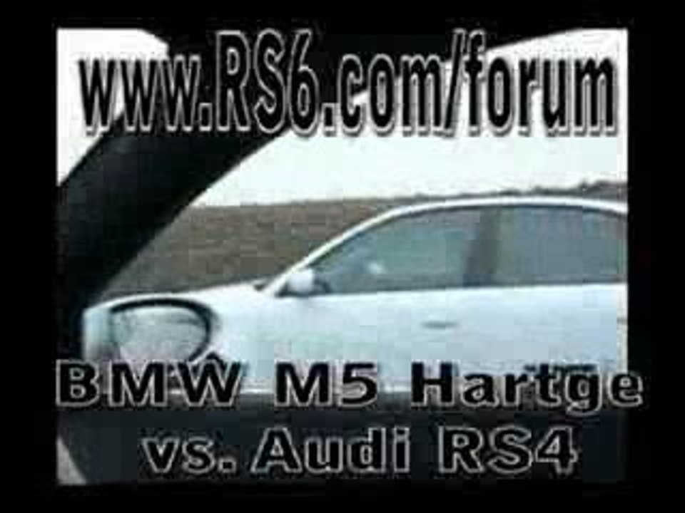 M5 vs RS4 b7